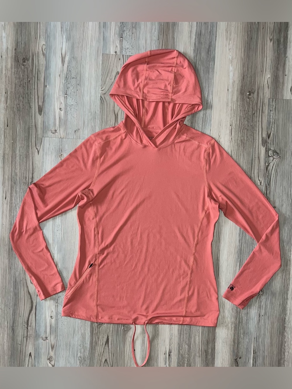 Mountain Hardware Women’s Crater Lake Long Sleeve Mars Red Hoodie Outdoor Small